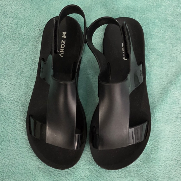 Zaxy Shoes - GRENDENE ZAXY, Black Women's Sandals
